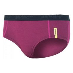 Sensor Majtki Merino Wool Purple Xl. Fioletowe bokserki damskie marki Sensor, xl, z wełny. W wyprzedaży za 50,00 zł.