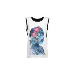 Topy na ramiączkach / T-shirty bez rękawów Kookaï EDETOU. Białe bluzki damskie marki Kookai, s, bez wzorów, bez kołnierzyka. Za 207,20 zł.