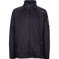 Kurtka polarowa w kolorze czarnym. Czarne bluzy męskie s, z dzianiny. W wyprzedaży za 109,95 zł.
