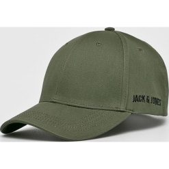 Jack & Jones - Czapka. Szare czapki z daszkiem męskie Jack & Jones. W wyprzedaży za 49,90 zł.