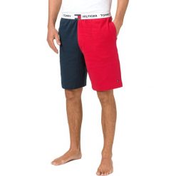 Tommy Hilfiger Spodnie do spania Niebieski Czerwony. Czerwone spodnie męskie TOMMY HILFIGER, s, bez wzorów, z elastanu. Za 216,95 zł.