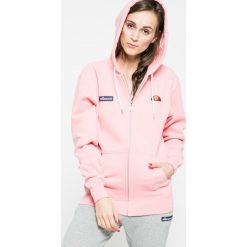 Ellesse - Bluza. Szare bluzy z kapturem damskie marki Ellesse, z nadrukiem, z bawełny. Za 259,90 zł.