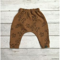 Spodnie dresowe dziewczęce: Pumpy, baggy ciastek ciemne