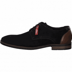 S.Oliver półbuty męskie 13205 41 ciemnoniebieskie. Niebieskie buty wizytowe męskie z zamszu, eleganckie. W wyprzedaży za 269,00 zł.