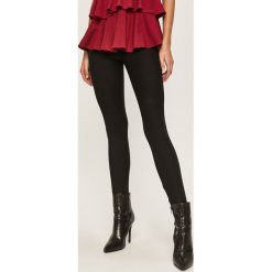 Answear - Legginsy. Czarne spodnie damskie ANSWEAR, s, z wiskozy. W wyprzedaży za 69,90 zł.