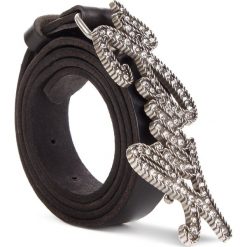 Pasek Damski LIU JO - Cintura 2.5 Cm Liu J A19232 P0015 Nero 22222. Czarne paski damskie Liu Jo, w paski, ze skóry. W wyprzedaży za 269,00 zł.