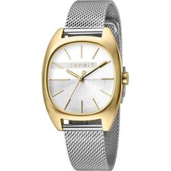 Esprit Infinity Silver Gold Mesh ES1L038M0115. Szare zegarki damskie Esprit, srebrne. W wyprzedaży za 446,00 zł.