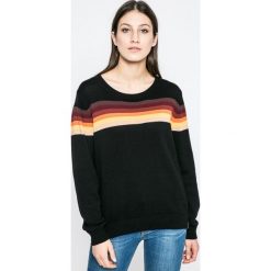 Wrangler - Sweter. Czarne swetry damskie Wrangler, s, bez wzorów, z bawełny, z krótkim rękawem, krótkie, bez kaptura. W wyprzedaży za 169,90 zł.