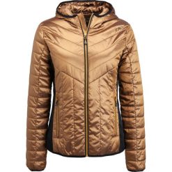 CMP WOMAN FIX HOOD Kurtka narciarska gold. Żółte kurtki damskie marki CMP, z poliesteru, narciarskie. W wyprzedaży za 494,25 zł.