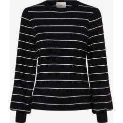 Minimum - Sweter damski – Bonja, niebieski. Niebieskie swetry damskie Minimum, s, bez wzorów, z materiału, eleganckie, bez rękawów, bez kaptura. Za 359,95 zł.