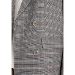 Marynarki i żakiety damskie: Selected Femme SFNANA CHECK Żakiet medium grey melange