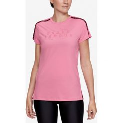 Under Armour Armour Sport Koszulka Różowy Beżowy. Różowe topy damskie Under Armour, s, z nadrukiem, z elastanu, z krótkim rękawem. Za 171,95 zł.