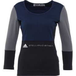 Adidas by Stella McCartney Koszulka sportowa black/night indigo. Czarne bluzki sportowe damskie marki adidas by Stella McCartney, xs, z elastanu, z długim rękawem. Za 379,00 zł.