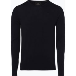 Swetry klasyczne męskie: Scotch & Soda – Sweter męski, niebieski