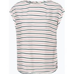 Tom Tailor Denim - Bluzka damska, beżowy. Brązowe bluzki damskie TOM TAILOR DENIM, s, bez wzorów, z denimu, bez kołnierzyka, bez rękawów. Za 99,95 zł.