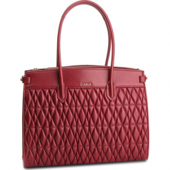 Torebka FURLA - Pin Cometa 994230 B BTY9 2Q0 Ciliegia d. Czerwone torebki klasyczne damskie Furla, bez wzorów, ze skóry, klasyczne, duże, bez dodatków. W wyprzedaży za 1449,00 zł.
