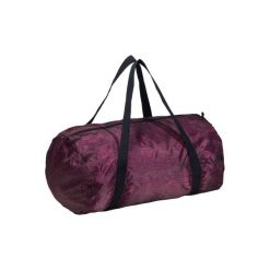 Torba fitness 30L składana. Zielone torby męskie sportowe marki DOMYOS, bez wzorów, z poliesteru. Za 19,99 zł.