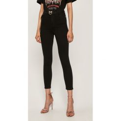 Pinko - Jeansy. Czarne jeansy damskie Pinko, z podwyższonym stanem. Za 769,90 zł.