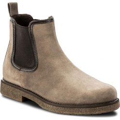 Sztyblety LASOCKI - RIKA-04 Khaki. Brązowe botki damskie na obcasie marki Lasocki, ze skóry. Za 199,99 zł.