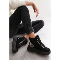 Czarne Sneakersy Alternatywka. Czarne sneakersy damskie Born2be. Za 189,99 zł.