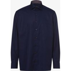 Eterna Comfort Fit - Koszula męska, niebieski. Niebieskie koszule męskie Eterna Comfort Fit, m, bez wzorów, eleganckie, bez kołnierzyka, bez rękawów. Za 179,95 zł.