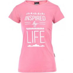 Topy sportowe damskie: Hi-Tec Koszulka Lady Inspired Powder Pink S