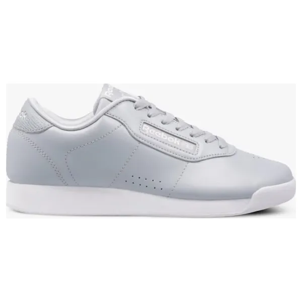 Reebok Princess Lthr buty damskie, szary, rozmiar 38,5. Szare buty sportowe damskie Reebok, bez wzorów, ze skóry, eleganckie, do biegania, Reebok Princess. W wyprzedaży za 169,99 zł.