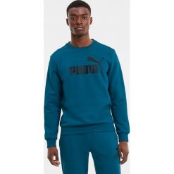 Puma Essentials Bluza Niebieski. Niebieskie bluzy męskie Puma, xl, z nadrukiem, z bawełny, bez kołnierzyka, bez rękawów, bez kaptura. Za 206,95 zł.