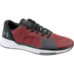 Under Armour Showstopper 1295774-600 buty do biegania męskie czarne, szare, czerwone 40,5. Szare buty sportowe męskie Under Armour, z dzianiny, bez zapięcia, do biegania. W wyprzedaży za 289,99 zł.