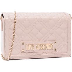 Torebka LOVE MOSCHINO - JC4054PP1ALI0600 Rosa. Różowe torebki klasyczne damskie Love Moschino, bez wzorów, ze skóry ekologicznej, wizytowe, bez dodatków. W wyprzedaży za 339,00 zł.