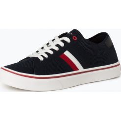 Tommy Jeans - Tenisówki męskie, niebieski. Niebieskie tenisówki męskie marki Tommy Jeans, z dzianiny. Za 229,95 zł.
