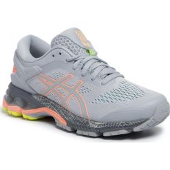 Buty ASICS - Gel-Kayano 26 LS 1012A536 Piedmont Grey/Sun Coral 020. Szare buty sportowe damskie Asics, z materiału, sportowe, do biegania. W wyprzedaży za 549,00 zł.
