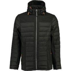 Kurtka zimowa "Baleine" w kolorze czarnym. Czarne płaszcze męskie Geographical Norway Men, na zimę, xl, bez wzorów, bez kaptura. W wyprzedaży za 199,95 zł.