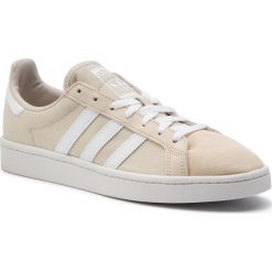 Buty adidas - Campus DA8929 Cbrown/FTWWHT/Crywht. Brązowe buty sportowe męskie Adidas, na co dzień, bez wzorów, z zamszu, eleganckie, bez zapięcia. Za 379,00 zł.