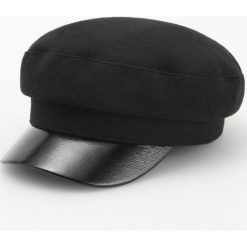 Czapka z wełną - Czarny. Czarne czapki damskie Reserved, bez wzorów, z wełny. Za 49,99 zł.
