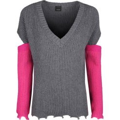 Pinko Sweter "Cemento". Swetry damskie Pinko, bez wzorów, z wełny, bez rękawów, bez kaptura. Za 489,00 zł.