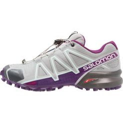 Salomon SPEEDCROSS 4 Obuwie do biegania Szlak quarry acai/fair aqua. Zielone buty do biegania damskie marki Salomon, z materiału, salomon speedcross. Za 549,00 zł.