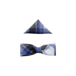 Mucha męska niebieska krata B8. Niebieskie muszki męskie Modini Moda Męska, na co dzień, bez wzorów, eleganckie. Za 44,10 zł.