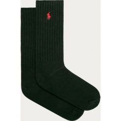 Polo Ralph Lauren - Skarpetki. Czarne skarpetki męskie Polo Ralph Lauren, bez wzorów, z elastanu. Za 59,90 zł.