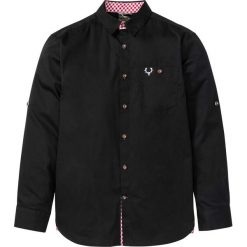 Koszula w ludowym stylu bonprix czarny. Czarne koszule męskie bonprix, xl, bez wzorów, bez kołnierzyka, bez rękawów. Za 74,99 zł.