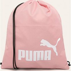 Puma - Plecak. Różowe plecaki damskie Puma, z nadrukiem, z poliesteru. Za 49,90 zł.