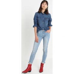 Calvin Klein Jeans WESTERN LEAN Koszula barcelona blue. Niebieskie koszule jeansowe damskie Calvin Klein Jeans, s. Za 399,00 zł.