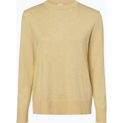 BOSS Casual - Sweter damski z dodatkiem jedwabiu i kaszmiru – Ibinni, żółty. Żółte swetry damskie marki BOSS Casual, xs, bez wzorów, z jedwabiu, casualowe, bez rękawów, bez kaptura. Za 499,95 zł.