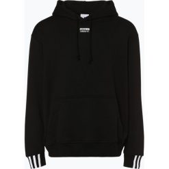 Adidas Originals - Męska bluza nierozpinana, czarny. Czarne bluzy męskie adidas Originals, m, w paski, z bawełny, sportowe, bez kołnierzyka, bez rękawów, bez kaptura. Za 329,95 zł.