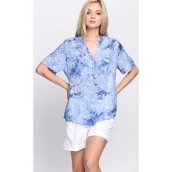 Jasnoniebieska Bluzka Cross My Heart. Niebieskie bralety marki Born2be, l. Za 39,99 zł.