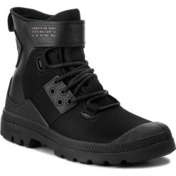 Trapery PALLADIUM - Pampa Hi Lite+Cb U 75972-032-M Black/Dusty Olive. Czarne buty zimowe damskie Palladium, z tworzywa sztucznego. Za 599,00 zł.