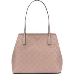 Guess Vikky Torebka Różowy. Różowe torebki klasyczne damskie Guess, z aplikacjami, z materiału, bez dodatków. Za 528,95 zł.