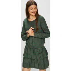 Scotch & Soda - Sukienka. Szare długie sukienki marki Scotch & Soda, na co dzień, s, z poliesteru, casualowe, z okrągłym kołnierzem, z długim rękawem. Za 469,90 zł.