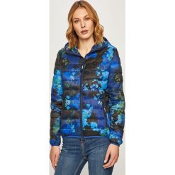Desigual - Kurtka. Niebieskie kurtki damskie Desigual, s, bez wzorów, z poliesteru, krótkie. Za 499,90 zł.