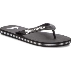 Japonki QUIKSILVER - AQYL100601 Xkkw. Czarne klapki męskie Quiksilver, bez wzorów, z tworzywa sztucznego. Za 75,00 zł.